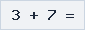 Captcha Mathématique